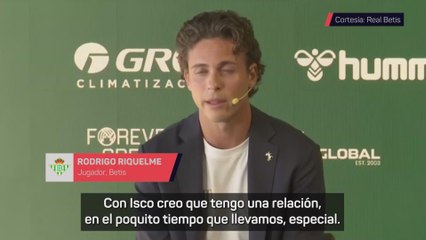 Rodrigo Riquelme: "Isco me escribió y eso fue clave"