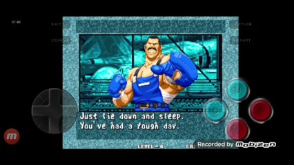 Fatal Fury 3 Sokaku Mochizuki vs Franco Bash Sokaku Mochizuki é derrotado por Franco Bash