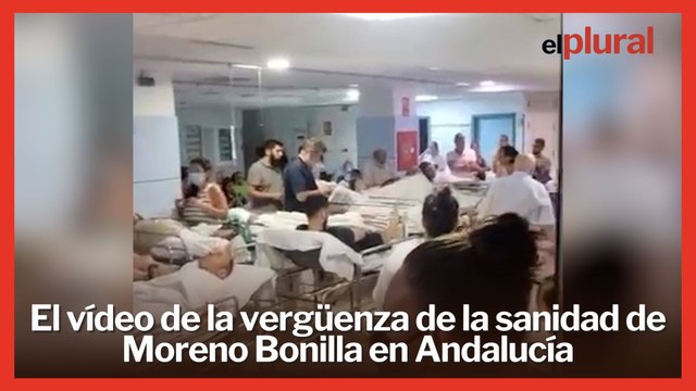 El vídeo de la vergüenza de la sanidad de Moreno Bonilla en Andalucía: “El peor verano en 40 años”