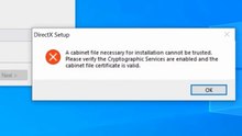 How To Fix DirectX Setup Installation Error in Windows | 100% Working Solution