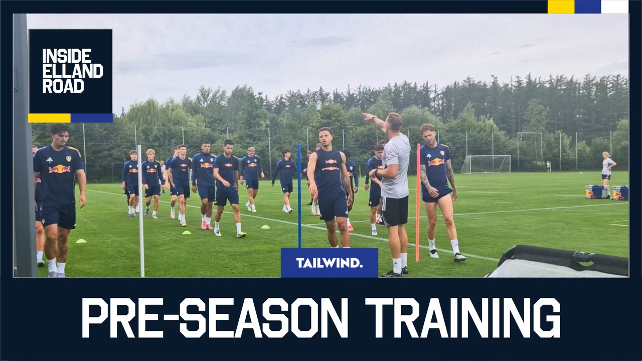Behind the scenes at Leeds United's Germany pre...