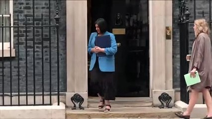 Ministers leave Downing Street after a cabinet meeting