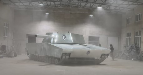 Dos ingenieros han diseñado su propio tanque para jugar a este videojuego de simulación.