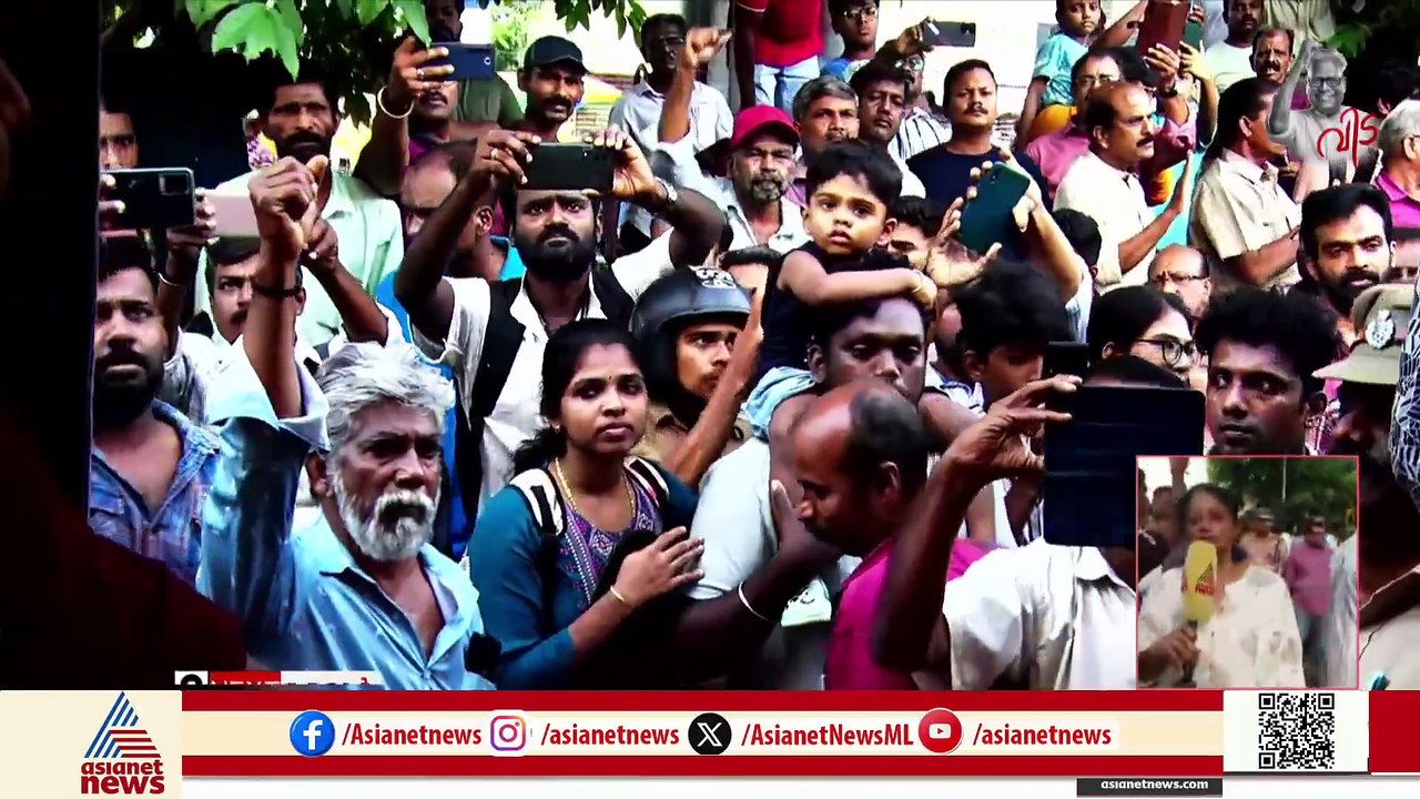 കണ്ഠമിടറി ജനങ്ങൾ, അവസാനമായി കാണാന്‍ സ്ത്രീകളും കുട്ടികളും ഉള്‍പ്പെടെ പാതയോരത്ത്