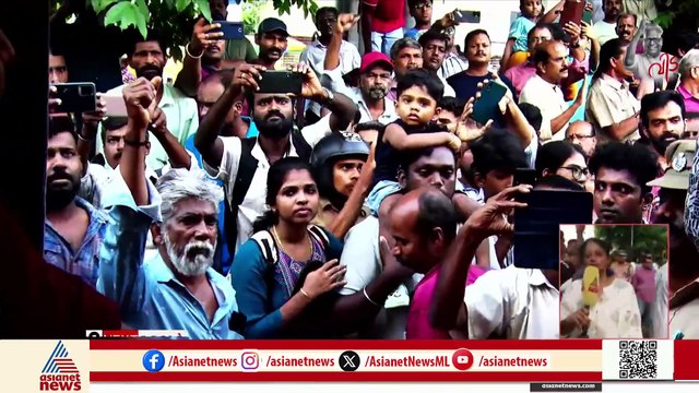 കണ്ഠമിടറി ജനങ്ങൾ, അവസാനമായി കാണാന്‍ സ്ത്രീകളും കുട്ടികളും ഉള്‍പ്പെടെ പാതയോരത്ത്