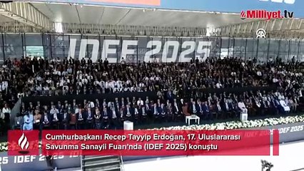 Cumhurbaşkanı Erdoğan: Savunma sanayiimizin yerlilik oranları bugün yüzde 80'lerin üzerine çıktı