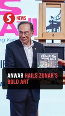 Anwar praises cartoonist Zunar for his tenacity despite challenges