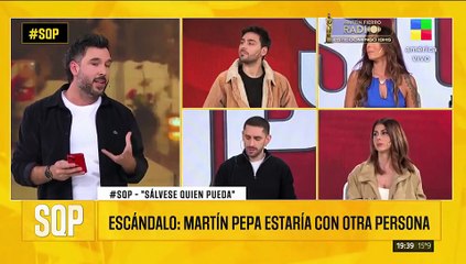 Pepe Ochoa reveló la existencia de una tercera en discordia entre Martín Pepa y Pampita