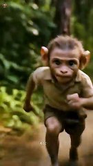 our poor baby monkey Army transition hardwork story ❤️🔥