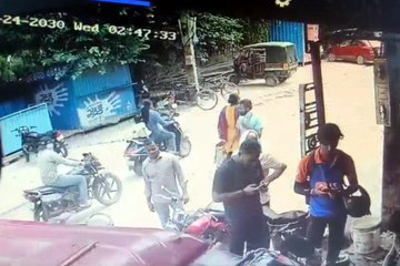 बेटी के साथ स्कूटी से जा रही महिला की चेन छीनी...