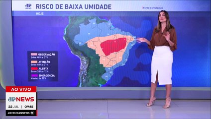 São Paulo tem riscos de incêndios nesta terça (22) | Previsão do Tempo