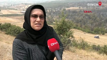 Sakarya’da yangın 45 saattir sürüyor... Evlerini boşaltan köylülerden ‘yangın nöbeti’