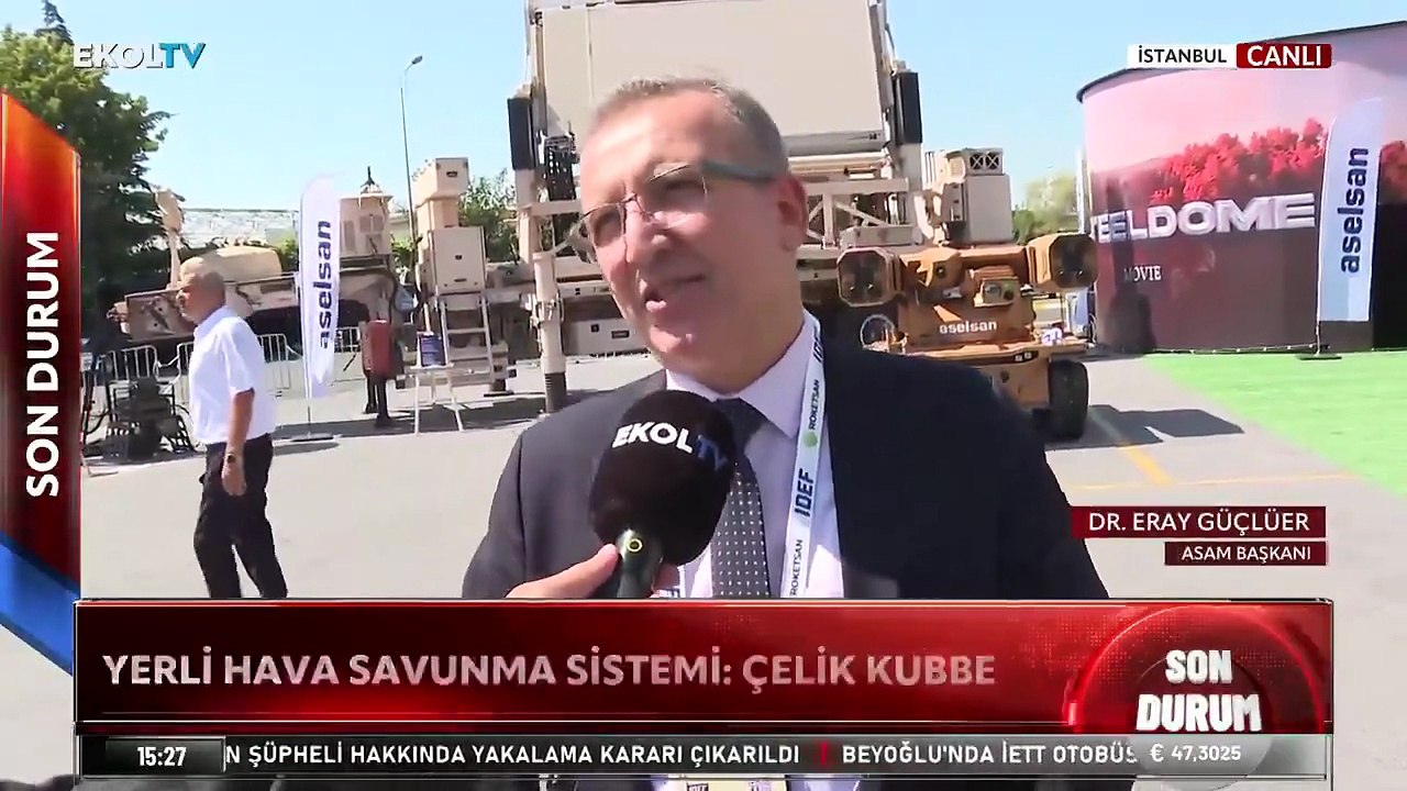 Savunma sanayii ürünleri görücüye çıktı: Çelik kubbesi olmayan tehdit altında!
