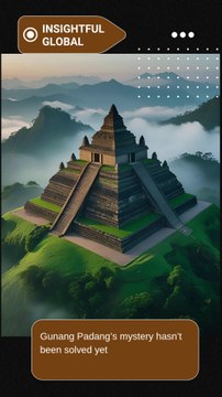 A mysterious mountain Gunang Padang world's oldest Pyramid | dark secret behind the world's mysterious mountain #education