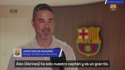 Navarro sobre la retirada de Abrines: "No lo esperábamos"
