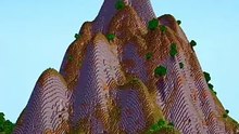 Minecraft Removing Mountain it takes 100 Hours