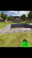 Creating Swimming pool in Minecraft