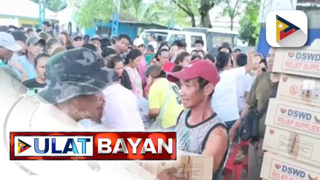 DSWD, patuloy ang pamamahagi ng tulong sa mga naapektuhan ng patuloy na sama ng panahon