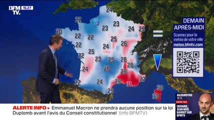 La météo pour ce mercredi 23 juillet 2025