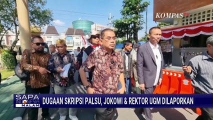 Rismon Sianipar Kembali Laporkan Jokowi, Kali Ini soal Dugaan Skripsi Palsu | SAPA MALAM