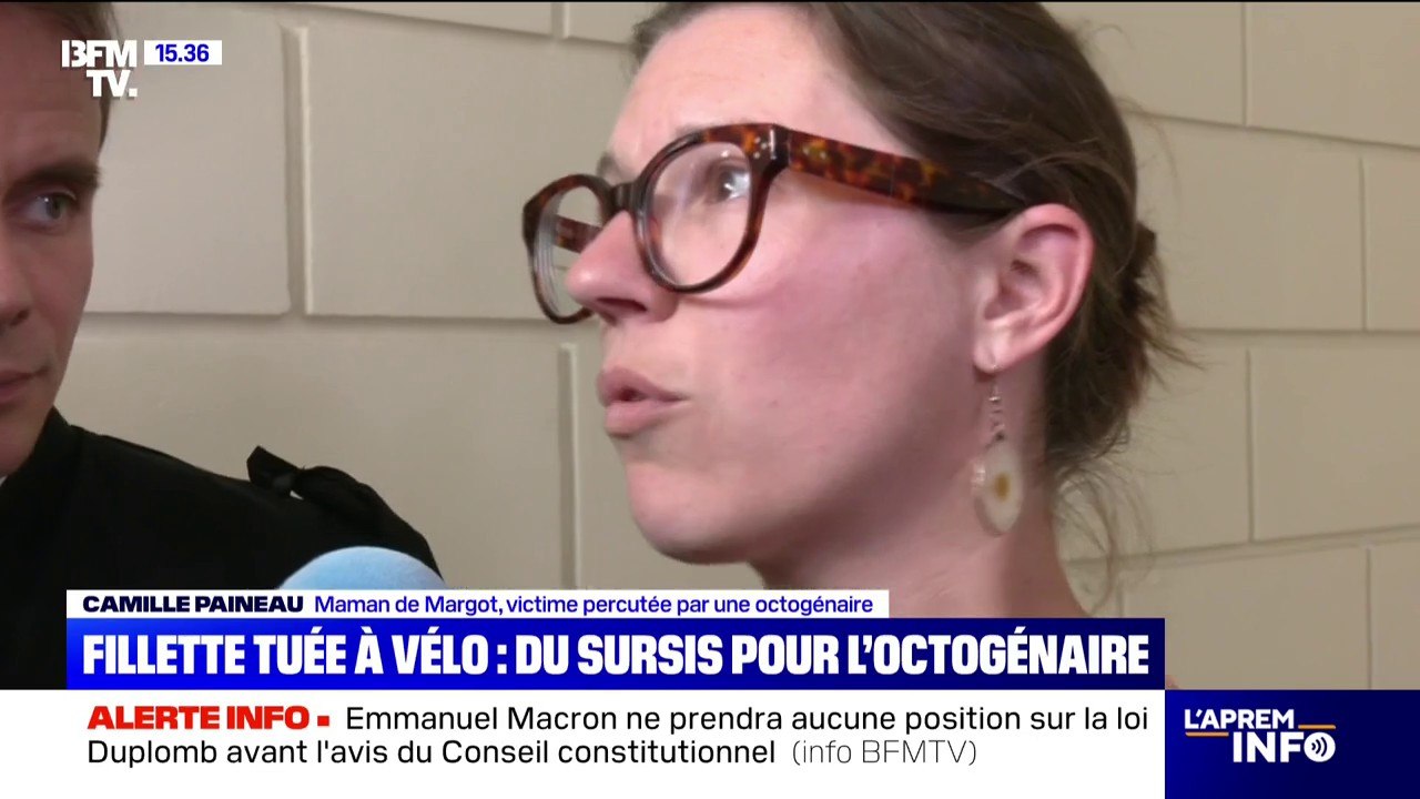 Fillette tuée à vélo: selon sa mère, l'octogénaire "a decidé de prendre le volant ce matin là et sans cette décision il n'y aurait pas eu d'accident"