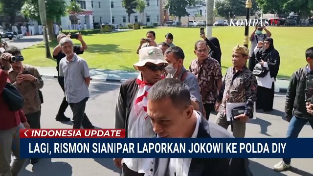 Rismon Sianipar Laporkan Jokowi soal Dugaan Skripsi Palsu ke Polda DIY | INDO UPDATE