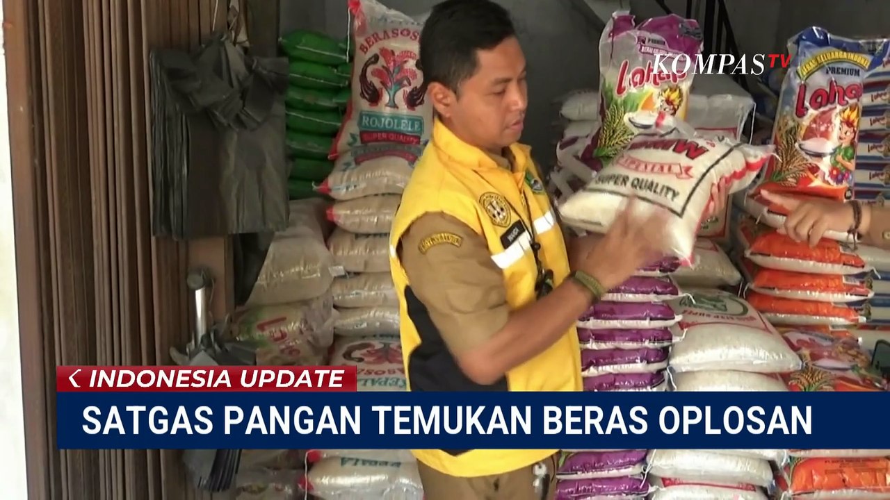 Razia di Cilegon, Satgas Pangan Temukan Beras Diduga Oplosan | INDO UPDATE