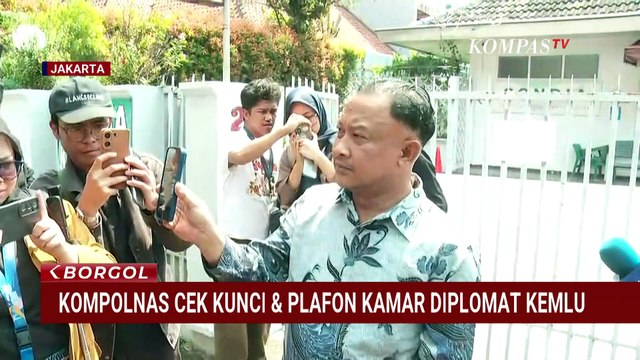 Periksa Kamar Indekos Diplomat Kemlu, Kompolnas Tunjukkan Foto Posisi Kunci | BORGOL
