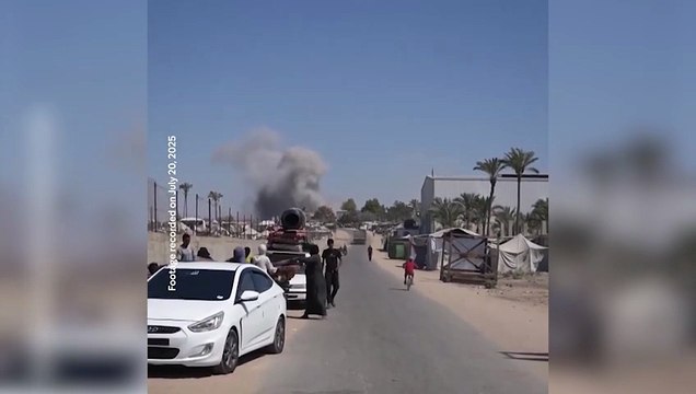 Los tanques israelíes avanzan por primera vez en la ciudad refugio de Deir al Balah
