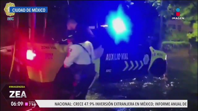 Cae aguacero en las alcaldías Magdalena Contreras, Tlalpan y Coyoacán