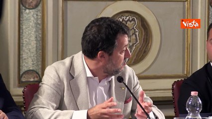 Guerra in Palestina, Salvini: Non è possibile due popoli ostaggio di un'organizzazione terroristica