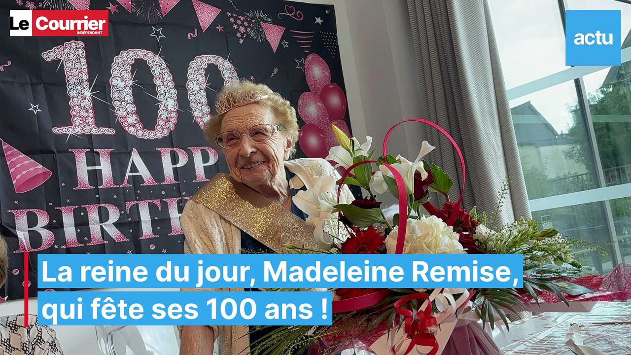 A 100 ans, un anniversaire surprise pour Madeleine à Loudéac