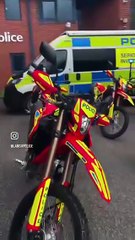 Operation Centurion: New Off-Road Bikes Equipped with Lights & Sirens 🚓