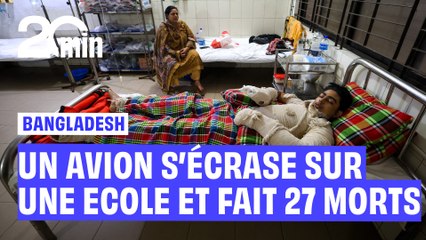 Bangladesh : Un avion de l’armée s’écrase sur une école, au moins 27 morts