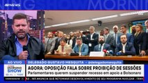 Oposição CRITICA ORDEM de Motta para CANCELAR SESSÕES em APOIO ao Bolsonaro; ACOMPANHE