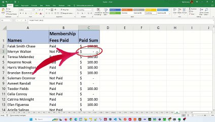 How to display accounting format as 0, not - ? - Excel Tips and Tricks