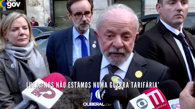 Lula: ‘nós não estamos numa guerra tarifária’