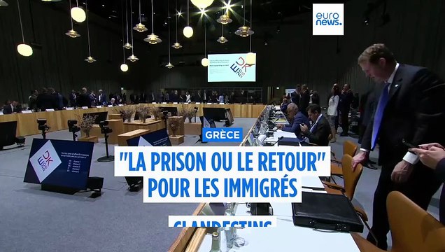Grèce : la prison ou le retour pour les immigrés clandestins, selon un ministre