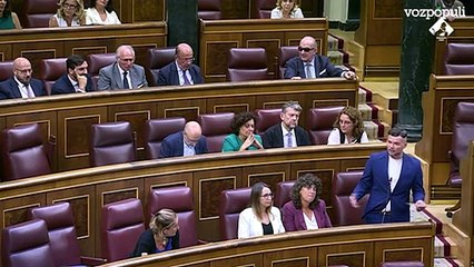 Rufián responde a PP y Vox y manda callar a la bancada popular