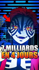 Demon Slayer à rapporté 7 MILLIARDS en 4 Jours! 🤯💰