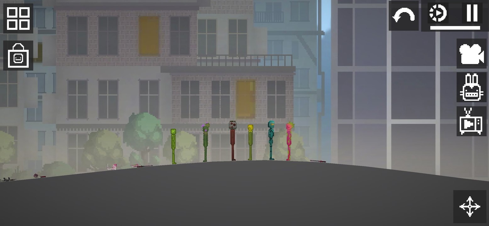 Melon Playground || robot ba Melon fight #shorts #melon #melongame #melonplaygroudmeme