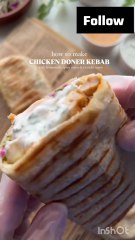 "Chicken Doner Kebab Recipe |