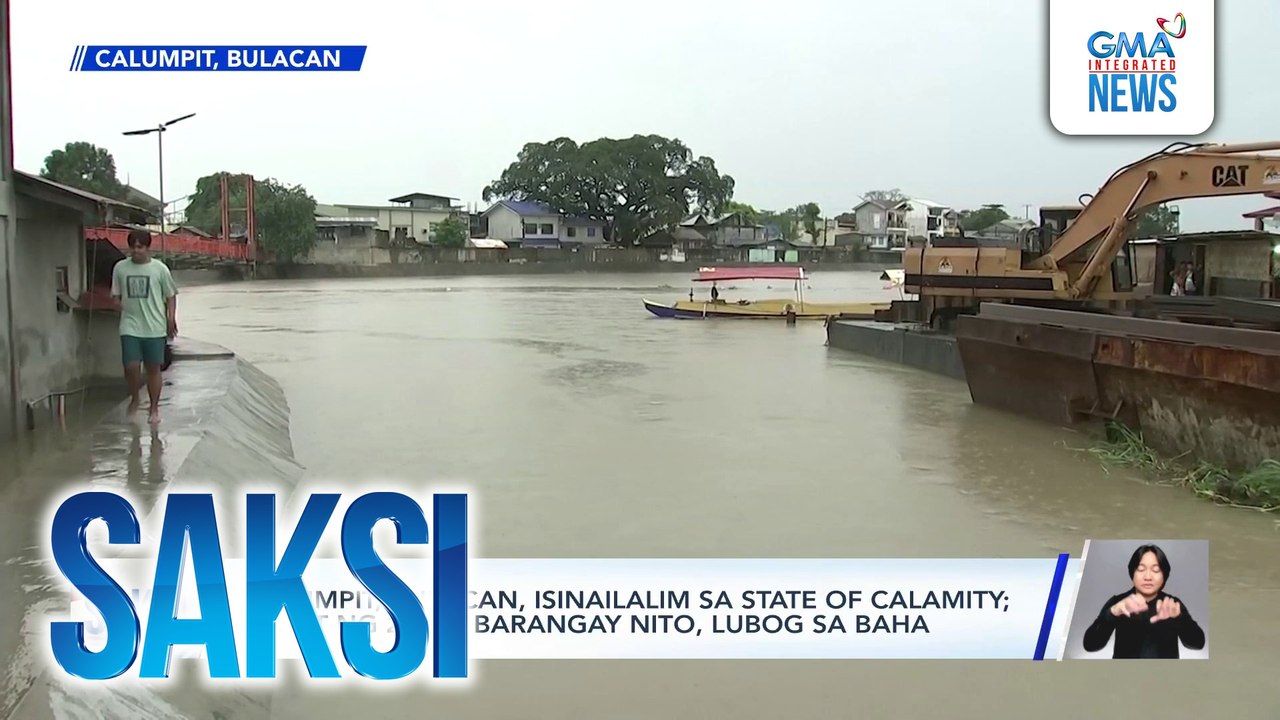 Calumpit, Bulacan, isinailalim sa state of calamity; lahat ng 29 na barangay nito, lubog sa baha | Saksi