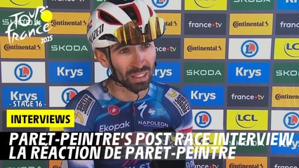 Paret-Peintre's post-race interview - Stage 16 - Tour de France 2025