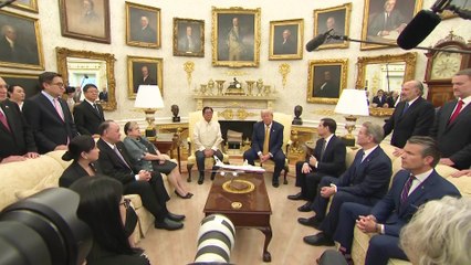 Trump says US, Philippines very close to finishing trade deal