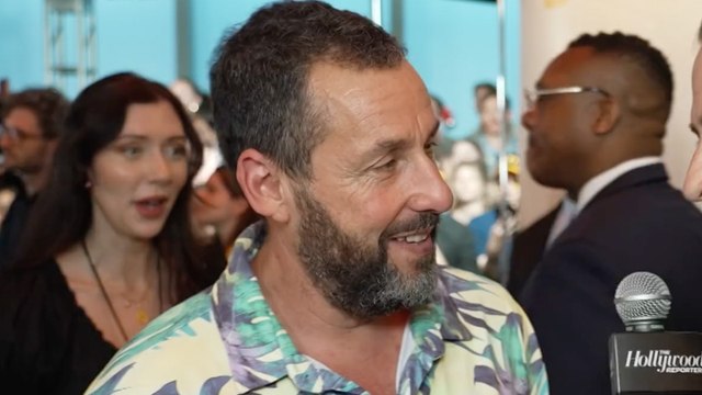 Adam Sandler Talks Putting His Hockey Jersey Back on for 'Happy Gilmore 2': Tighter Than You Want! | THR Video