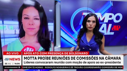 Hugo Motta proíbe reuniões de comissões na Câmara | TEMPO REAL