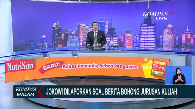 Alumni UGM & Seorang Warga Laporkan Jokowi soal Berita Bohong Jurusan Kuliah | KOMPAS MALAM