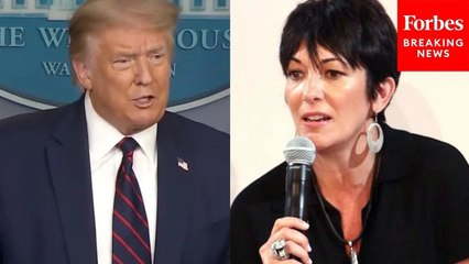 Reporter To Trump: Do You Support Ghislaine Maxwell Being Interviewed By DOJ?