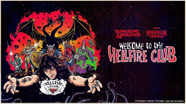 Stranger Things Welcome to the Hellfire Club - Dungeons & Dragons